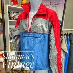 Nike VNTG 1980’s sz small packable wind breaker A1.
